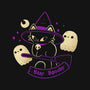 Witch Cat Stay Spooky-Unisex-Basic-Tee-xMorfina