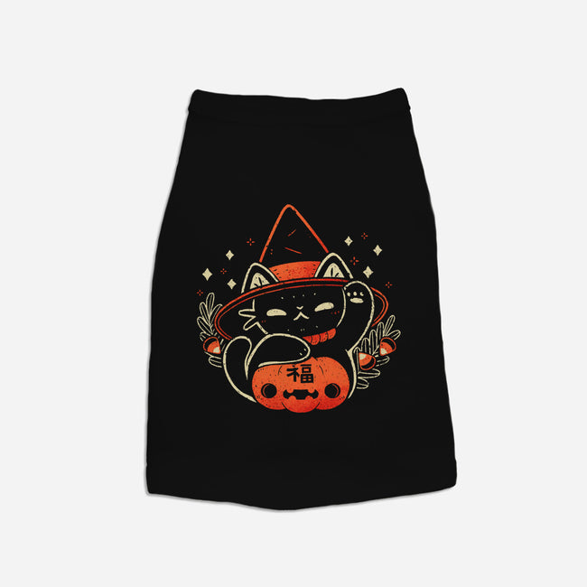 Halloween Maneki Neko-Cat-Basic-Pet Tank-xMorfina