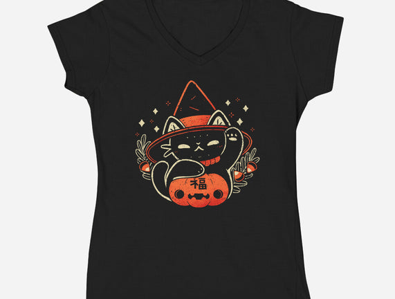 Halloween Maneki Neko