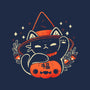 Halloween Maneki Neko-Unisex-Pullover-Sweatshirt-xMorfina