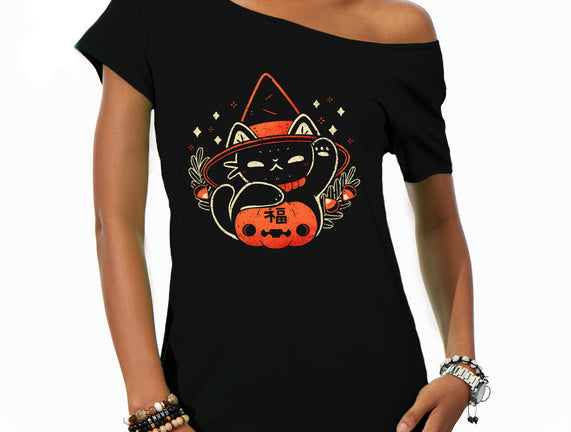 Halloween Maneki Neko