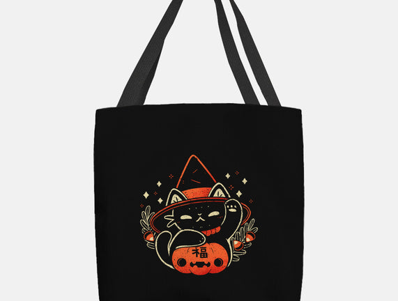 Halloween Maneki Neko