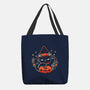 Halloween Maneki Neko-None-Basic Tote-Bag-xMorfina