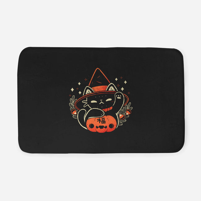 Halloween Maneki Neko-None-Memory Foam-Bath Mat-xMorfina