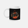 Halloween Maneki Neko-None-Mug-Drinkware-xMorfina