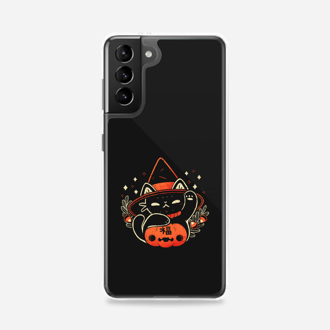 Halloween Maneki Neko-Samsung-Snap-Phone Case-xMorfina