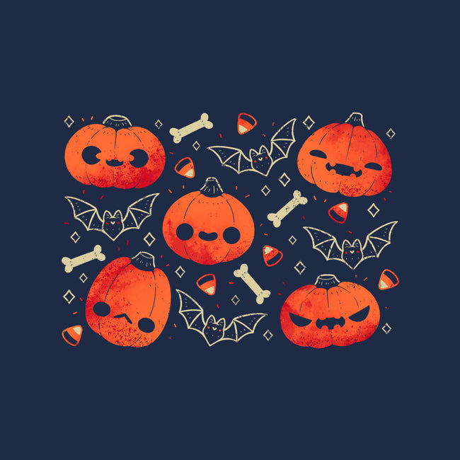 Cute Smiling Pumpkins-None-Drawstring-Bag-xMorfina