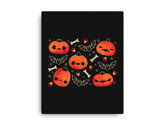 Cute Smiling Pumpkins