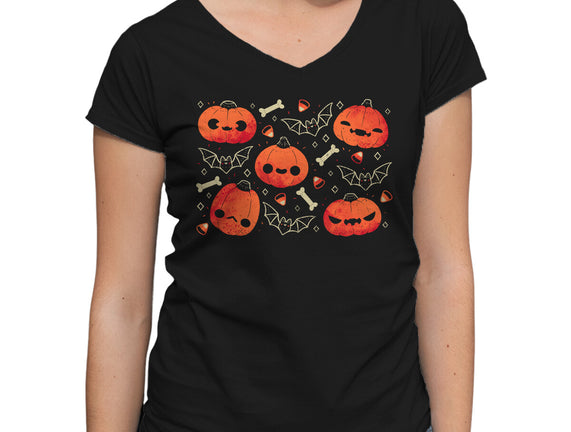 Cute Smiling Pumpkins