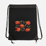 Cute Smiling Pumpkins-None-Drawstring-Bag-xMorfina