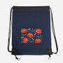 Cute Smiling Pumpkins-None-Drawstring-Bag-xMorfina