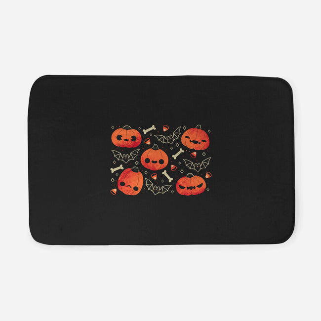 Cute Smiling Pumpkins-None-Memory Foam-Bath Mat-xMorfina