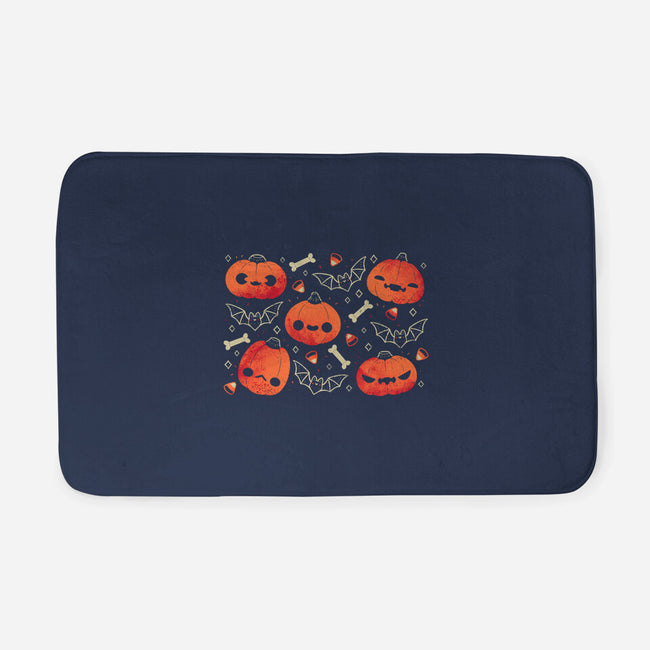 Cute Smiling Pumpkins-None-Memory Foam-Bath Mat-xMorfina