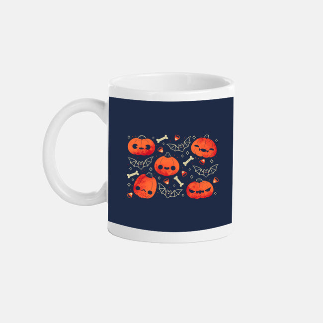 Cute Smiling Pumpkins-None-Mug-Drinkware-xMorfina