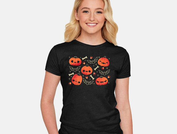 Cute Smiling Pumpkins