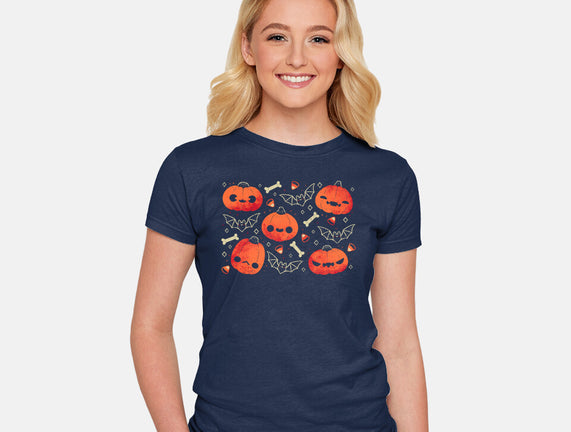 Cute Smiling Pumpkins