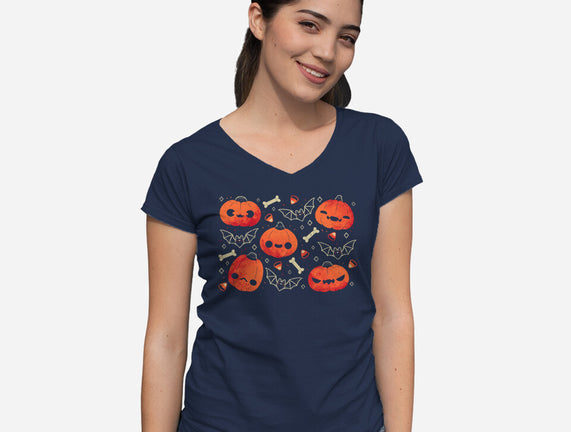 Cute Smiling Pumpkins