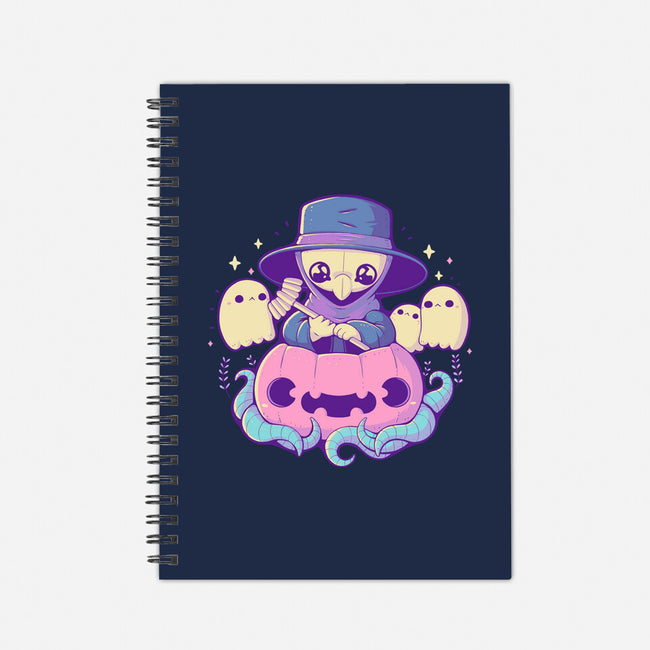 Cute Plague Doctor Pumpkin-None-Dot Grid-Notebook-xMorfina