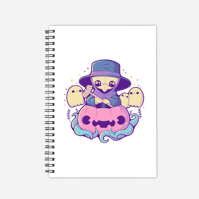 Cute Plague Doctor Pumpkin-None-Dot Grid-Notebook-xMorfina