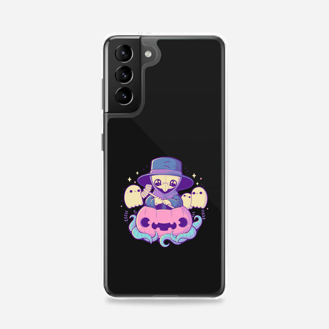 Cute Plague Doctor Pumpkin-Samsung-Snap-Phone Case-xMorfina