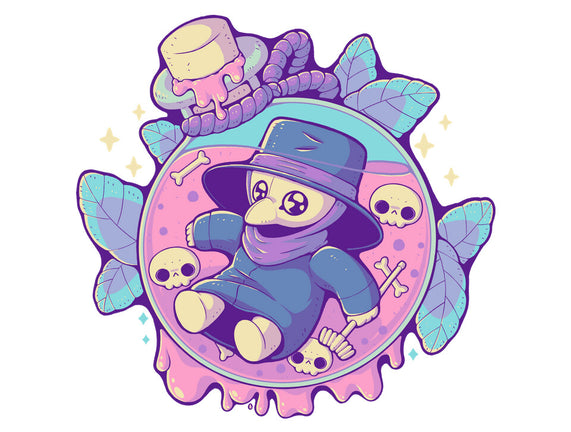 Cute Plague Doctor In Jar