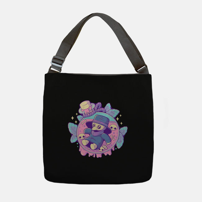 Cute Plague Doctor In Jar-None-Adjustable Tote-Bag-xMorfina