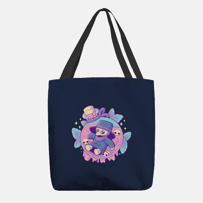 Cute Plague Doctor In Jar-None-Basic Tote-Bag-xMorfina