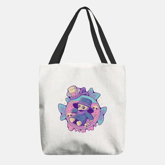 Cute Plague Doctor In Jar-None-Basic Tote-Bag-xMorfina