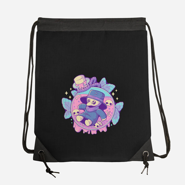 Cute Plague Doctor In Jar-None-Drawstring-Bag-xMorfina