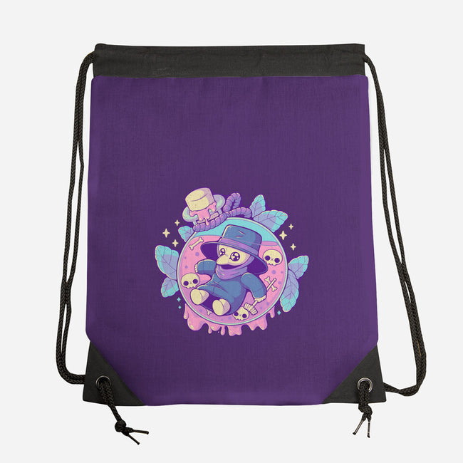 Cute Plague Doctor In Jar-None-Drawstring-Bag-xMorfina