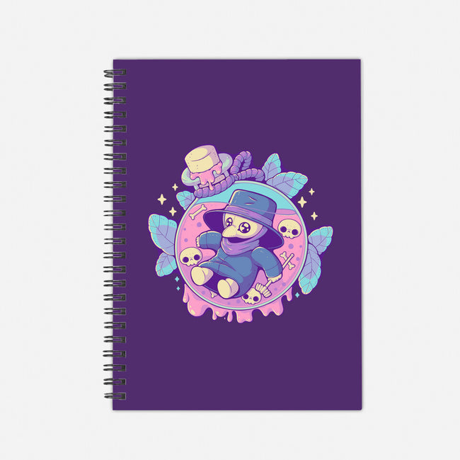 Cute Plague Doctor In Jar-None-Dot Grid-Notebook-xMorfina