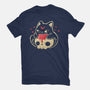 Creepy Black Cat-Mens-Heavyweight-Tee-xMorfina