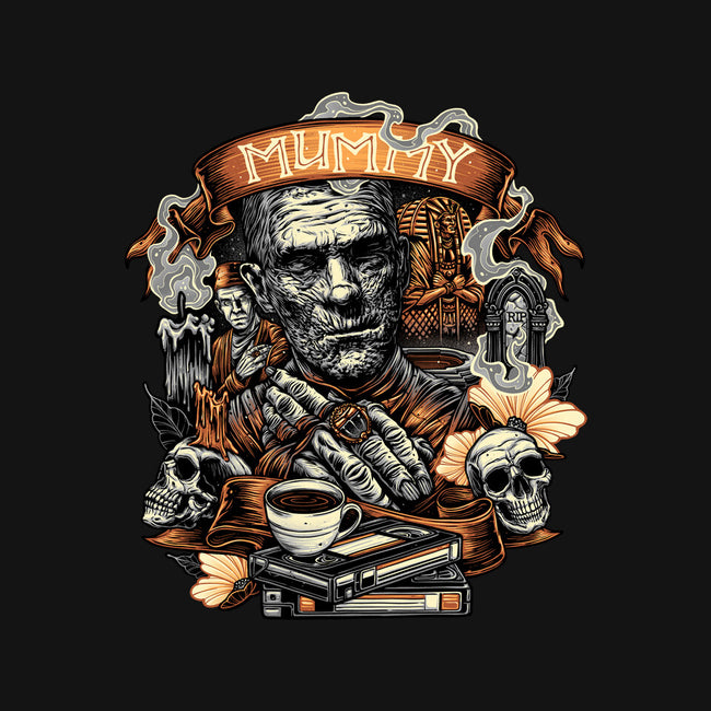 The Mummy Rises Again-Baby-Basic-Tee-glitchygorilla