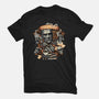 The Mummy Rises Again-Womens-Fitted-Tee-glitchygorilla