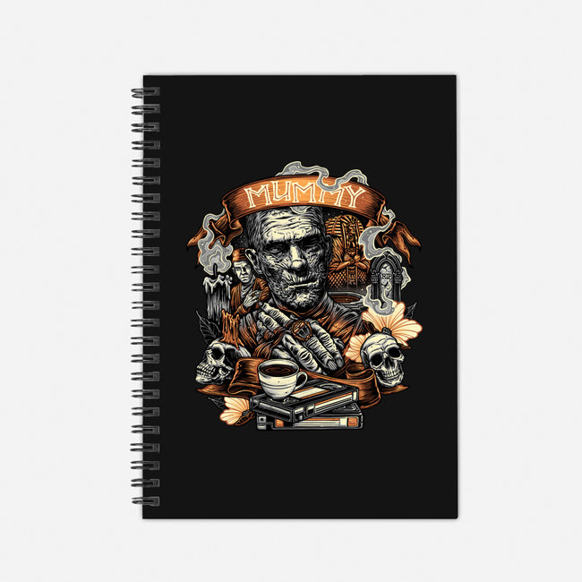 The Mummy Rises Again-None-Dot Grid-Notebook-glitchygorilla