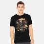 The Mummy Rises Again-Mens-Heavyweight-Tee-glitchygorilla