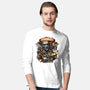 The Mummy Rises Again-Mens-Long Sleeved-Tee-glitchygorilla