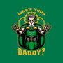 Doom Daddy Comic Villain-Womens-Fitted-Tee-Studio Mootant