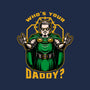 Doom Daddy Comic Villain-None-Removable Cover-Throw Pillow-Studio Mootant