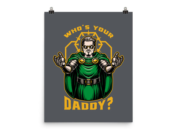 Doom Daddy Comic Villain