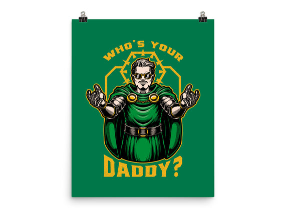 Doom Daddy Comic Villain