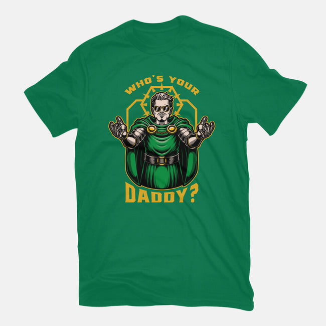 Doom Daddy Comic Villain-Unisex-Basic-Tee-Studio Mootant