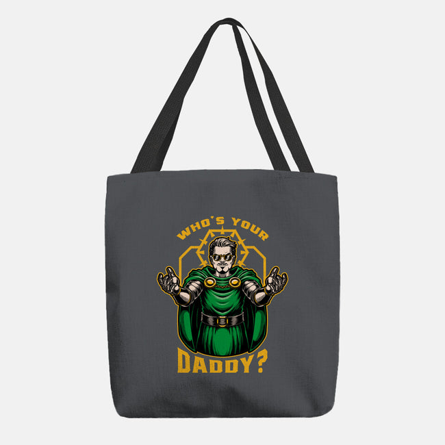 Doom Daddy Comic Villain-None-Basic Tote-Bag-Studio Mootant