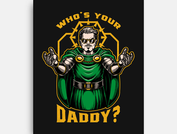 Doom Daddy Comic Villain