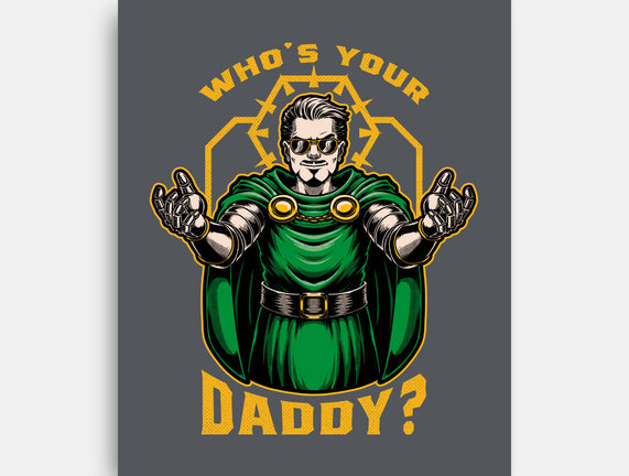 Doom Daddy Comic Villain