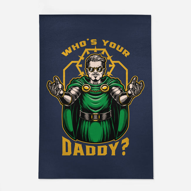 Doom Daddy Comic Villain-None-Indoor-Rug-Studio Mootant