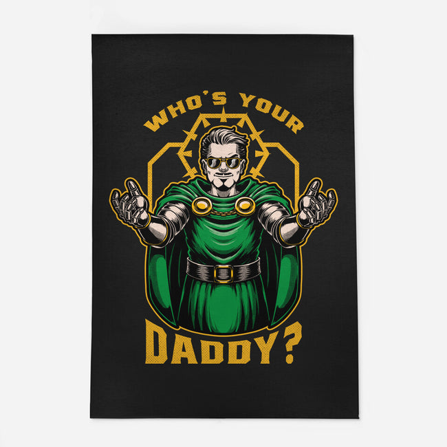 Doom Daddy Comic Villain-None-Outdoor-Rug-Studio Mootant