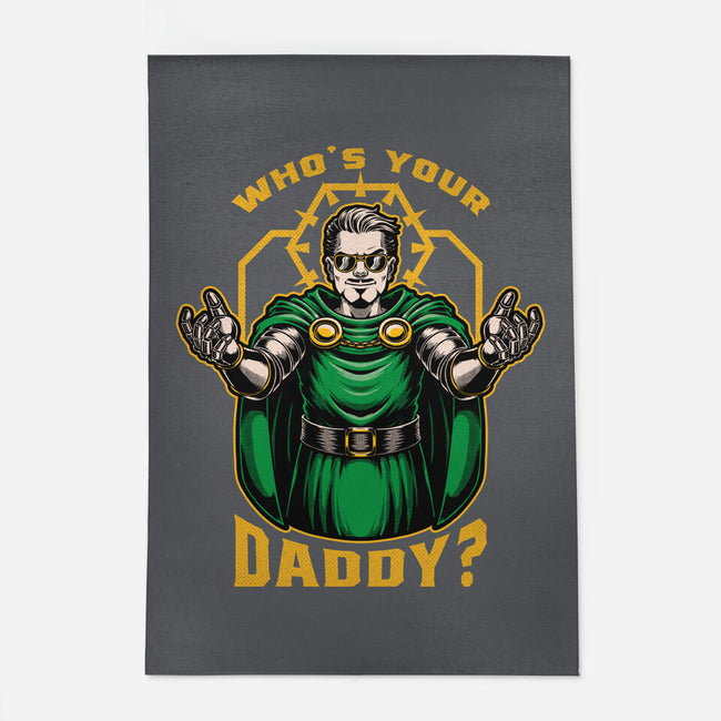 Doom Daddy Comic Villain-None-Outdoor-Rug-Studio Mootant