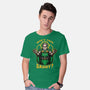 Doom Daddy Comic Villain-Mens-Basic-Tee-Studio Mootant