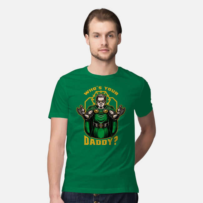 Doom Daddy Comic Villain-Mens-Premium-Tee-Studio Mootant